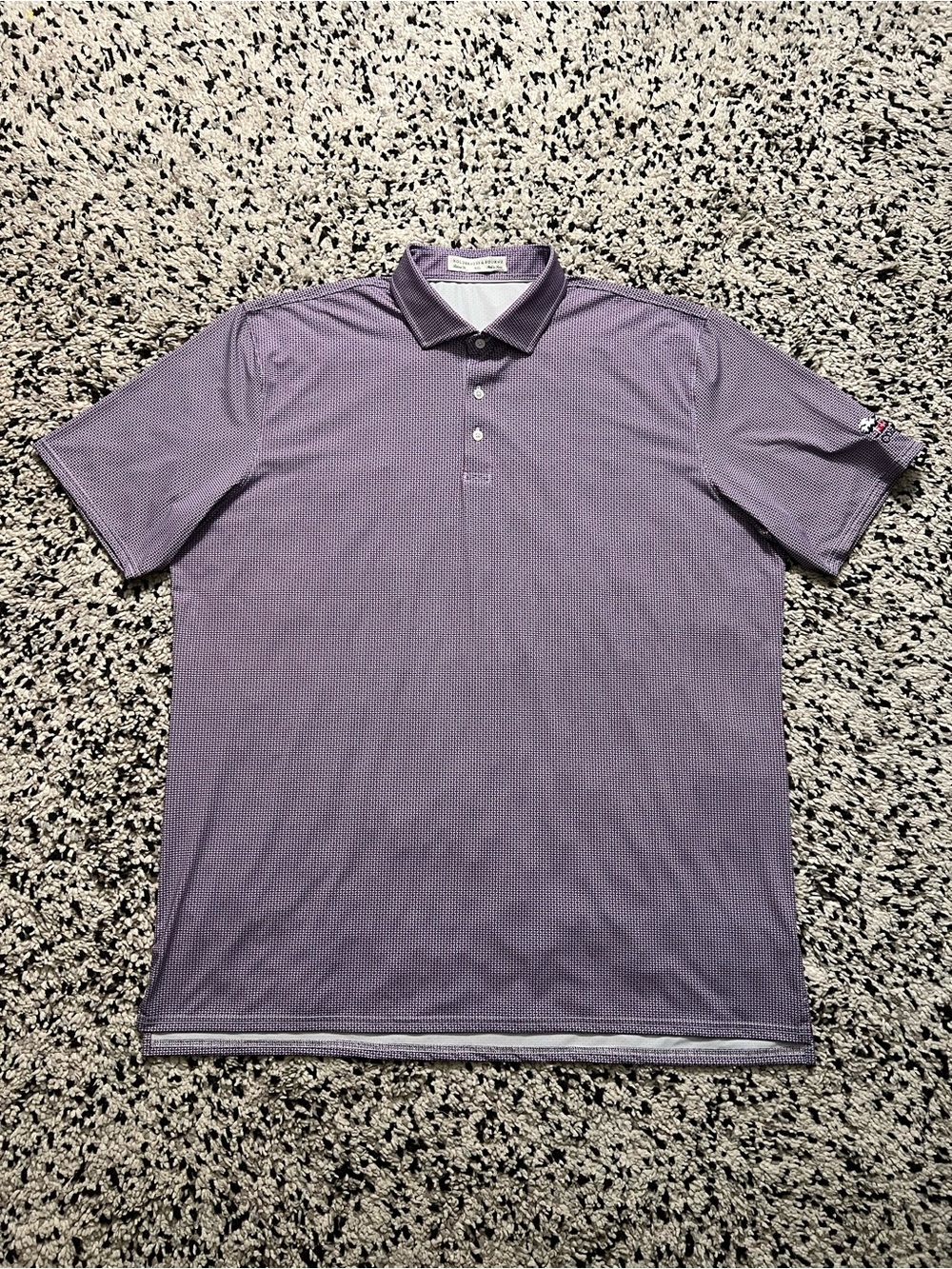Holderness & Bourne Davis Polo Shirt Tailored Fit Hoylake Oxford Colonial XXL
